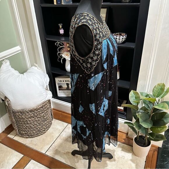 Anthropologies Moulinette Soeurs Lydia Swing Dress Size 4 - Picture 9 of 15